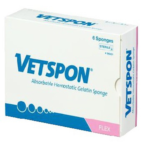 VETSPON （吸収性ゼラチン止血スポンジ）6個入り