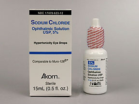 塩化ナトリウム 5% 点眼液  15ml