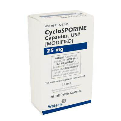 シクロスポリン カプセル錠　30カプセル