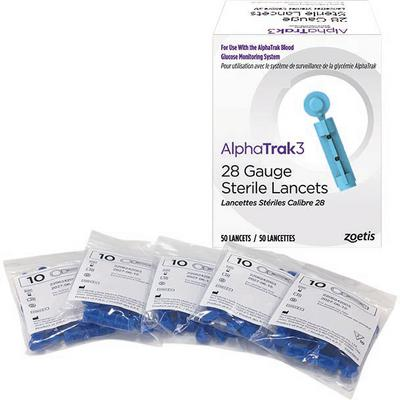 血糖値測定器　AlphaTrak 3用　ランセット　100個（50個×2箱）