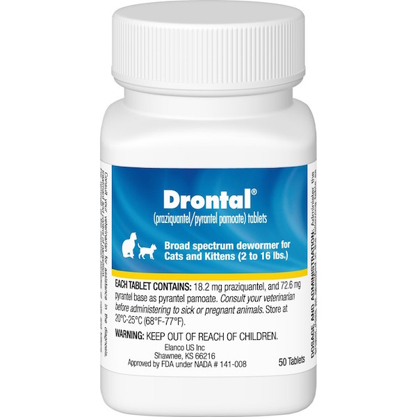 ドロンタール 猫用　50錠