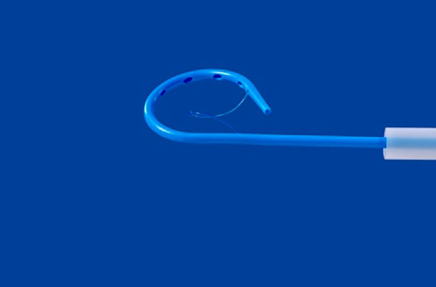 MILA ピッグテールカテーテル  6fr x 30cm 600mLバッグ付き